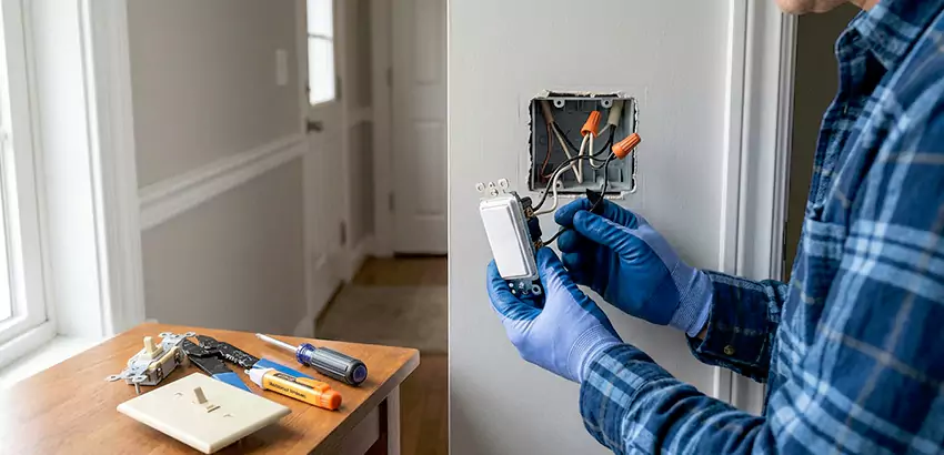 Motion Sensor Light Switch Replacement in Lancaster