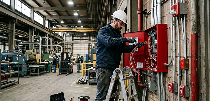 Industrial Fire Alarm Installation in Lancaster