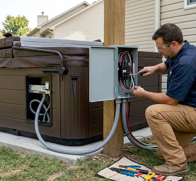 Professional Hot Tub Electrical Installation: Your Local Spa Wiring Team in Lancaster, OH
