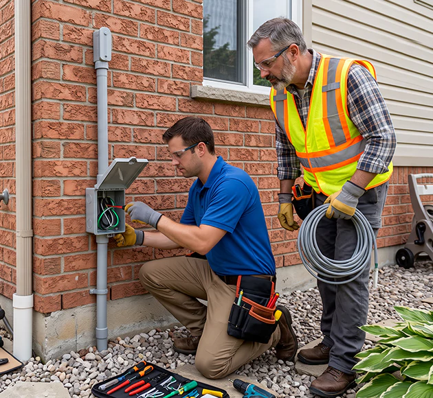 Professional Outdoor Outlet Installation: Your Local Exterior Wiring Team in Lancaster, OH